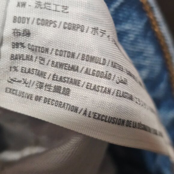 Ambercrombie and Fitch Mom high rise curve Love highrise jeans size 0 - Picture 3 of 15